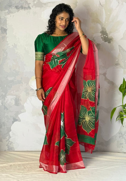 Soft Organza saree