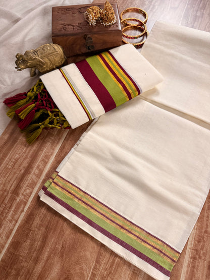 Set Mundu Kara and Kasavu