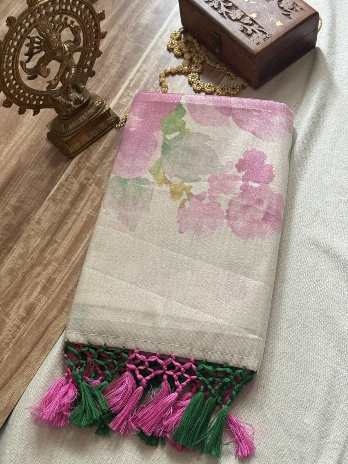 Tissue Kerala Cotton saree