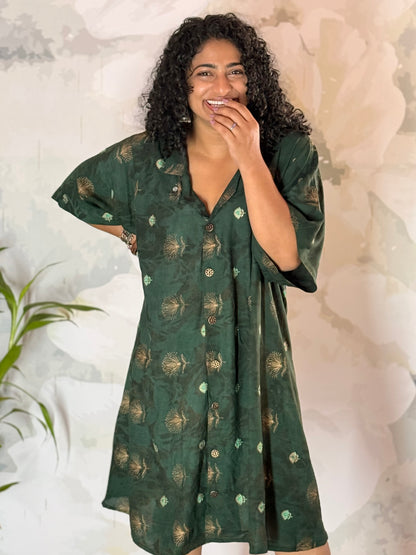 Ira Rayon Shirt dress