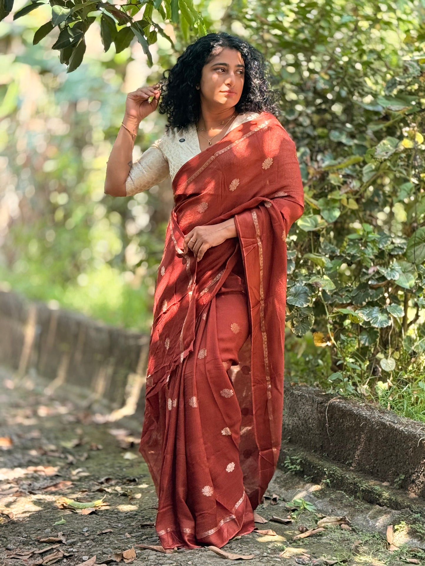Semi Silk Banarasi saree