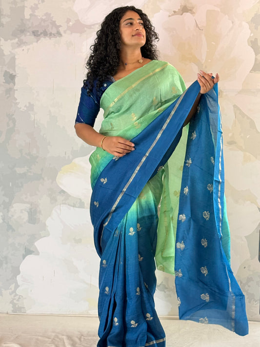 Semi Silk Banarasi saree