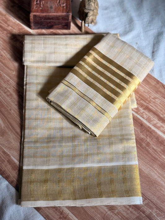 Tissue Check Set Mundu