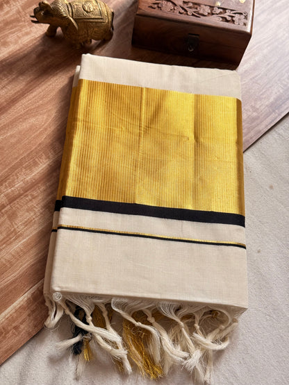 Handloom kerala Cotton saree