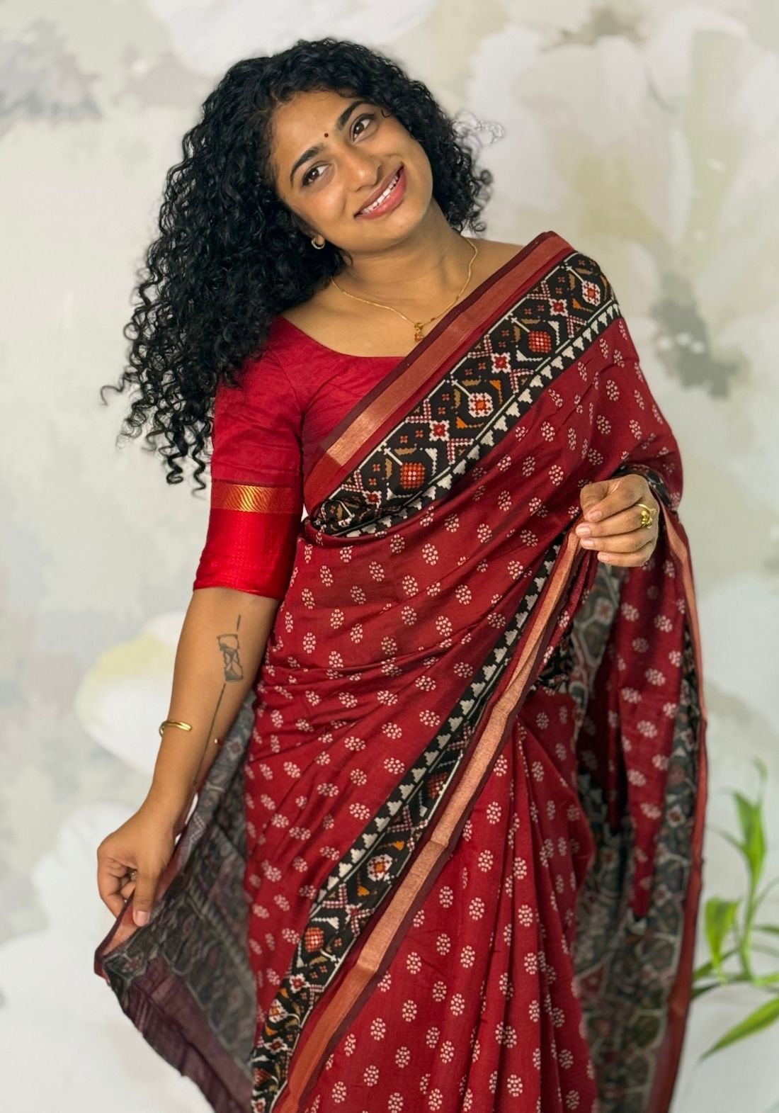 Maheshwari Pochampally Saree
