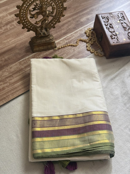 Kerala Cotton saree