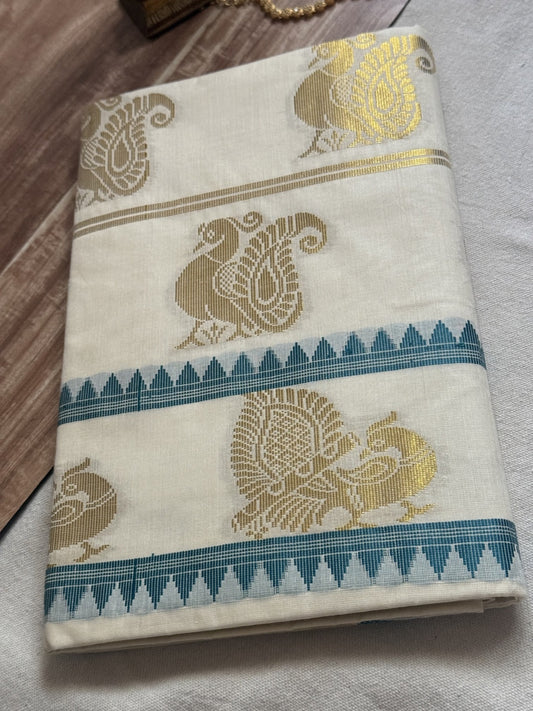 Kerala Cotton saree