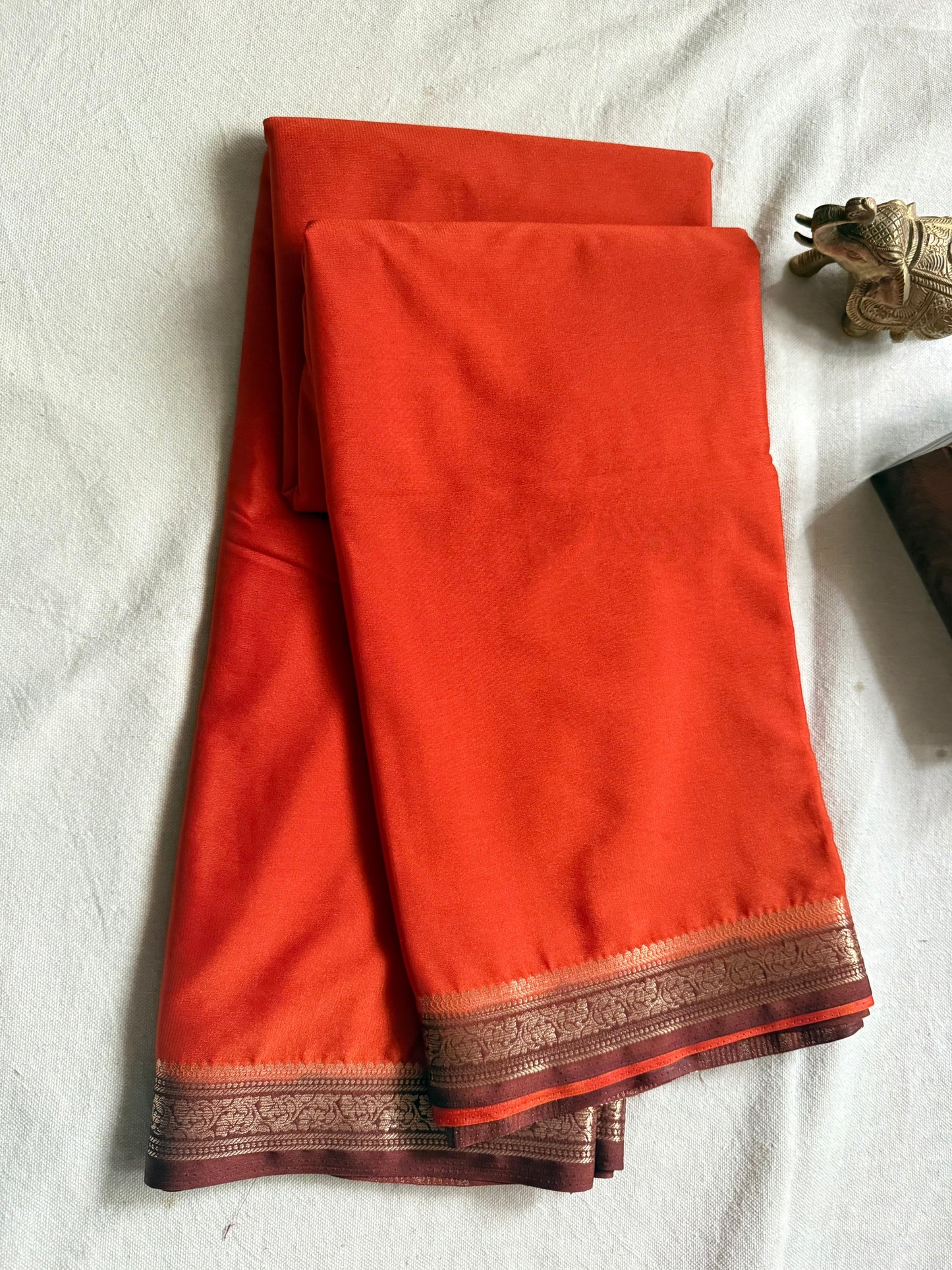 Semi Crepe Saree