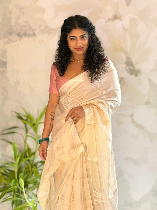Semi Silk Banarasi saree