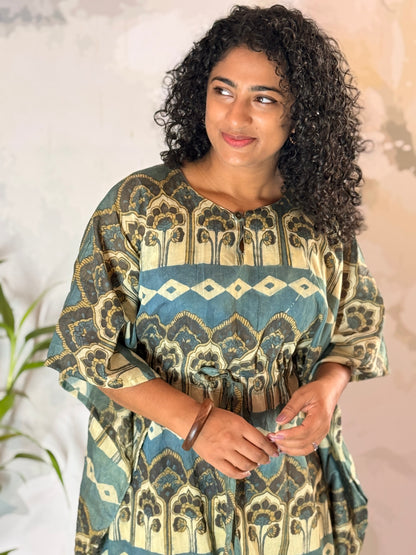 Ira Hand Blocked Kaftan