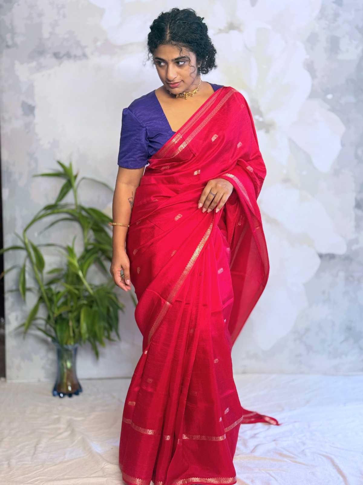 Semi  silk saree