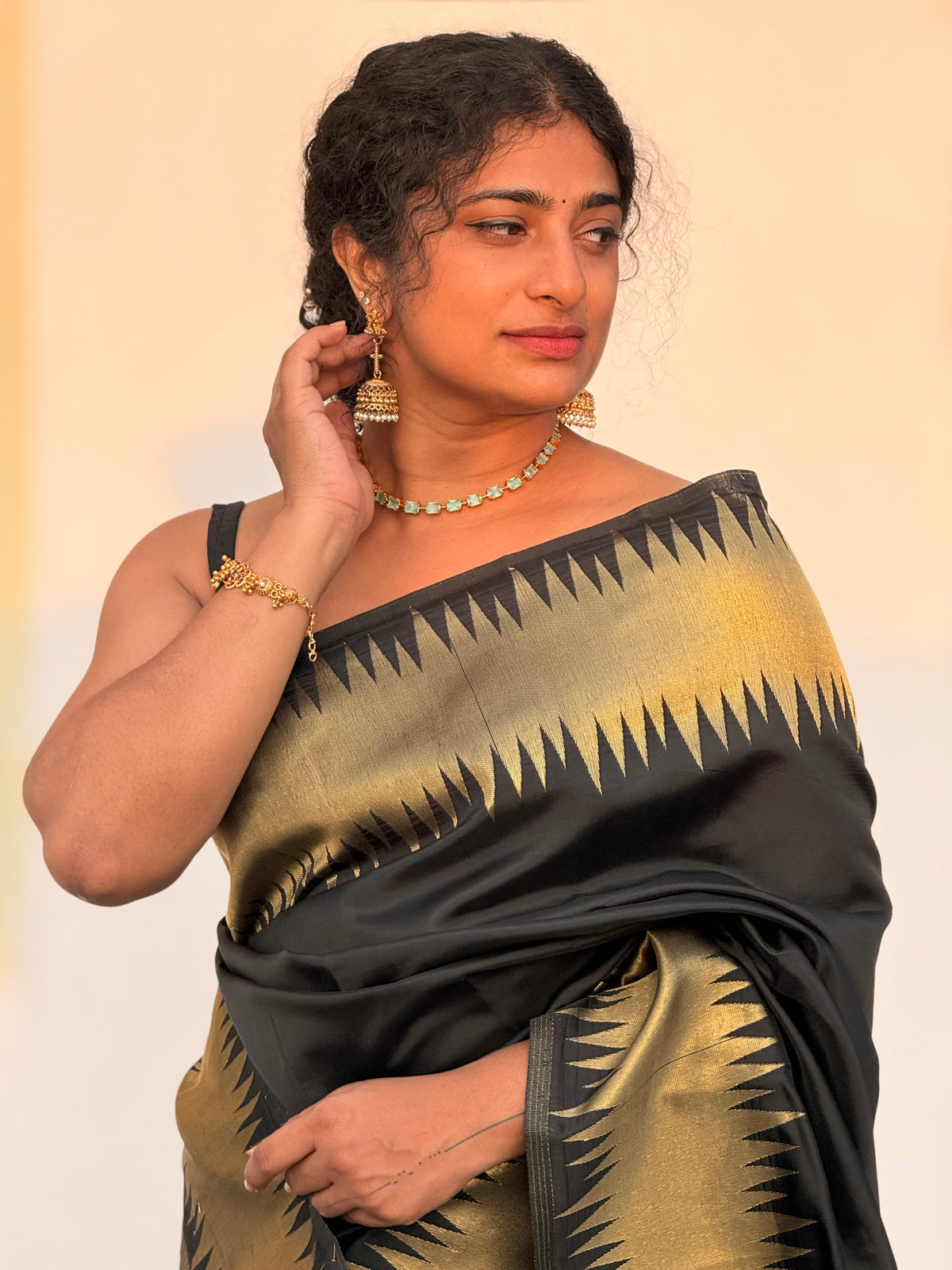 Semisilk saree