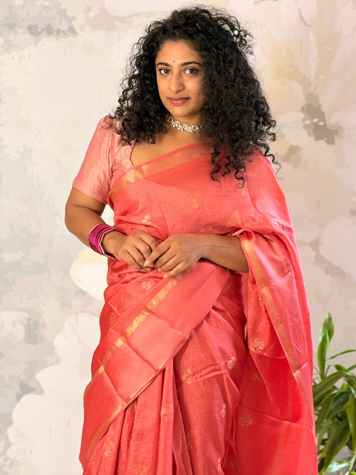 Semi Silk Banarasi saree