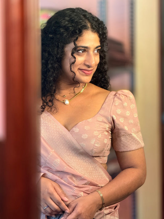 Georgette banarasi saree