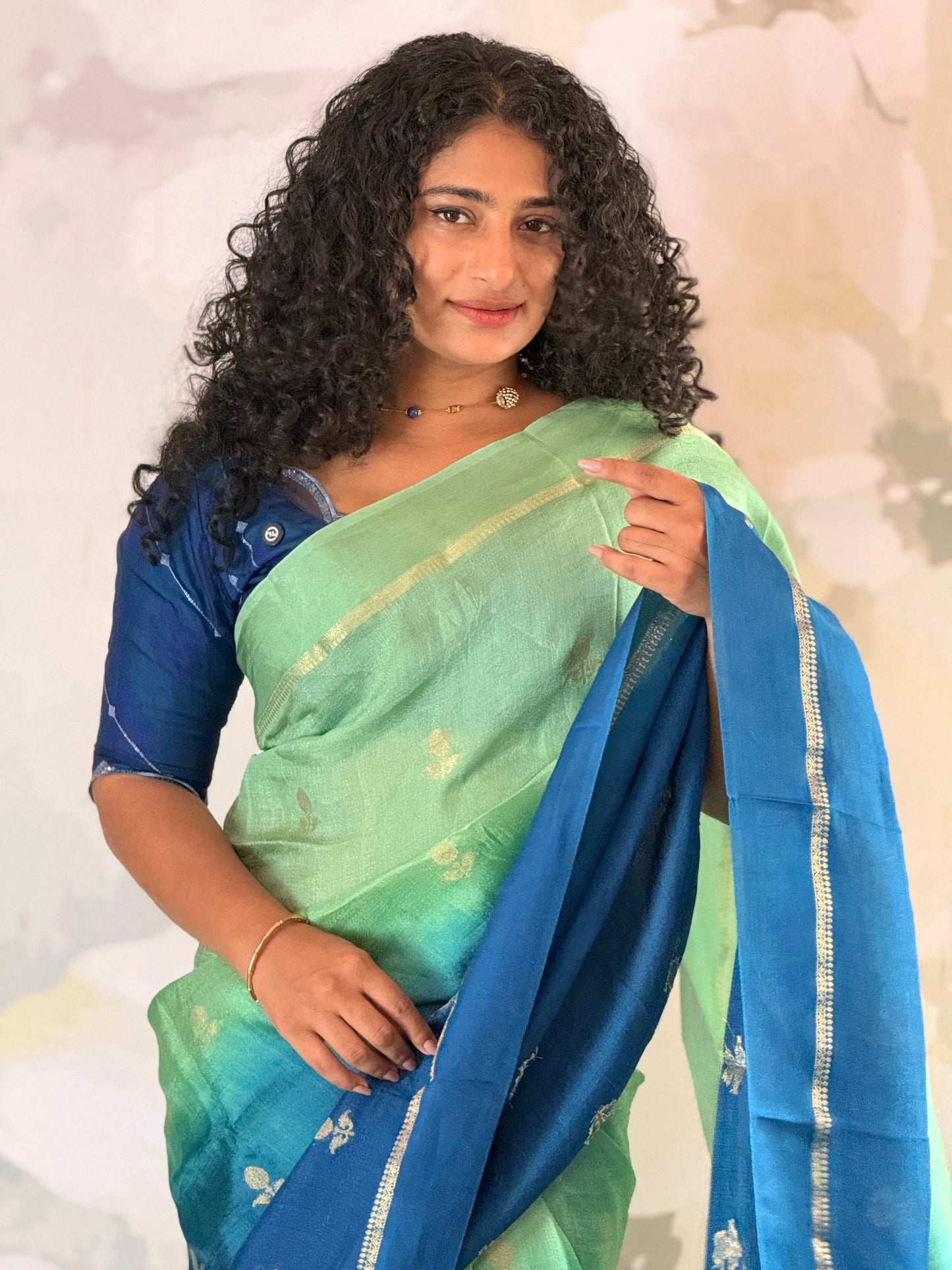 Semi Silk Banarasi saree