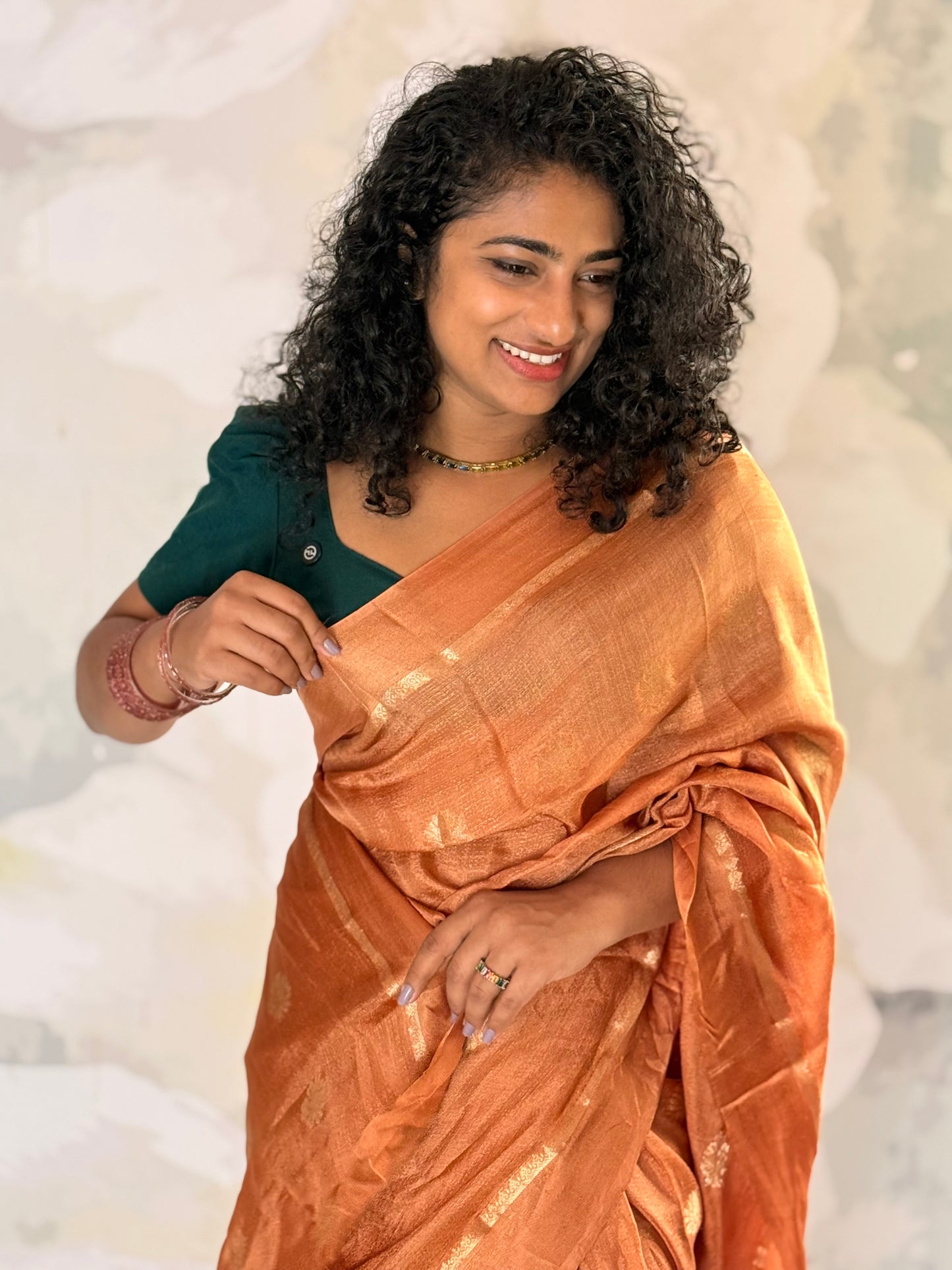 Semi Silk Banarasi saree