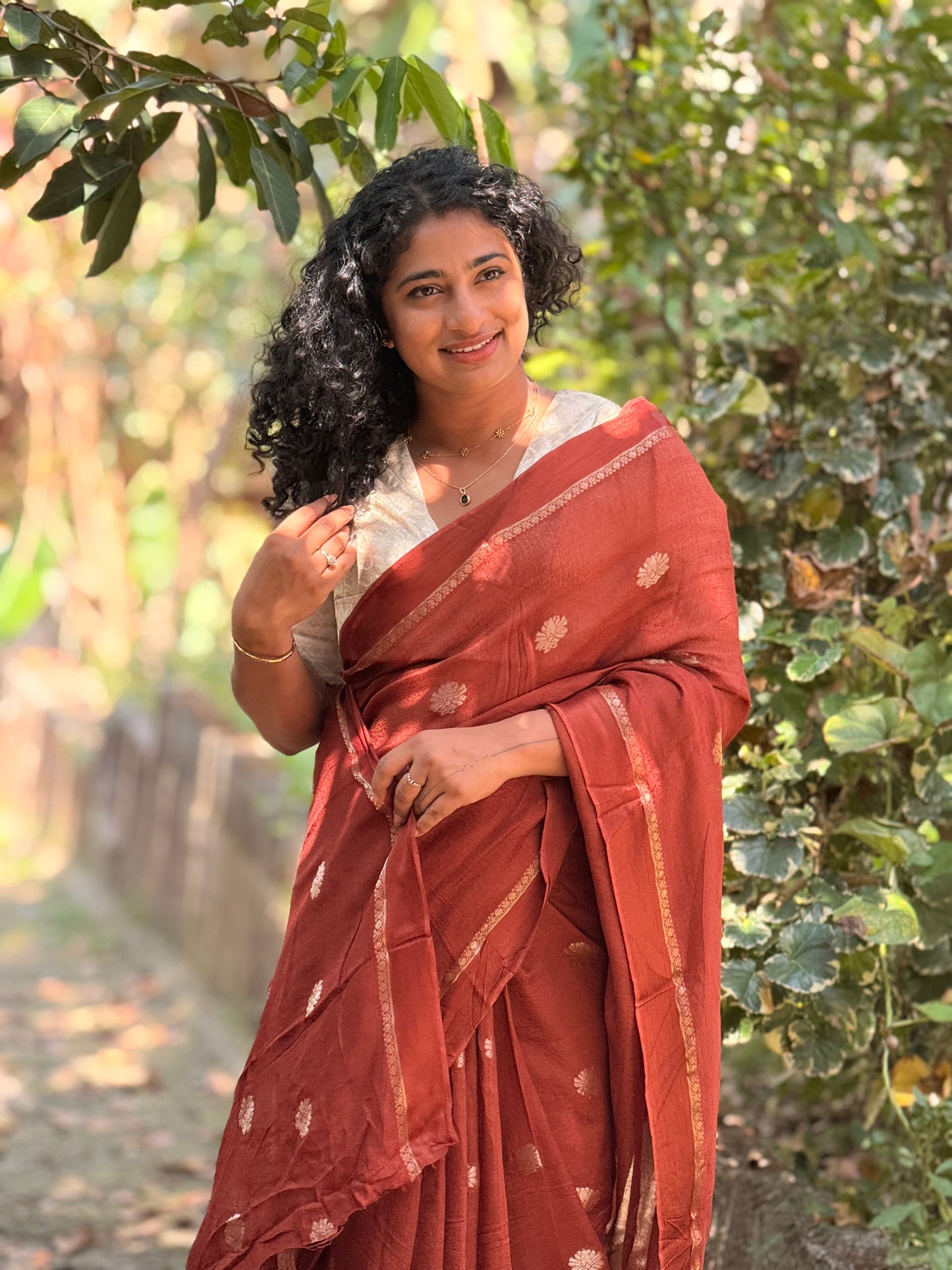 Semi Silk Banarasi saree