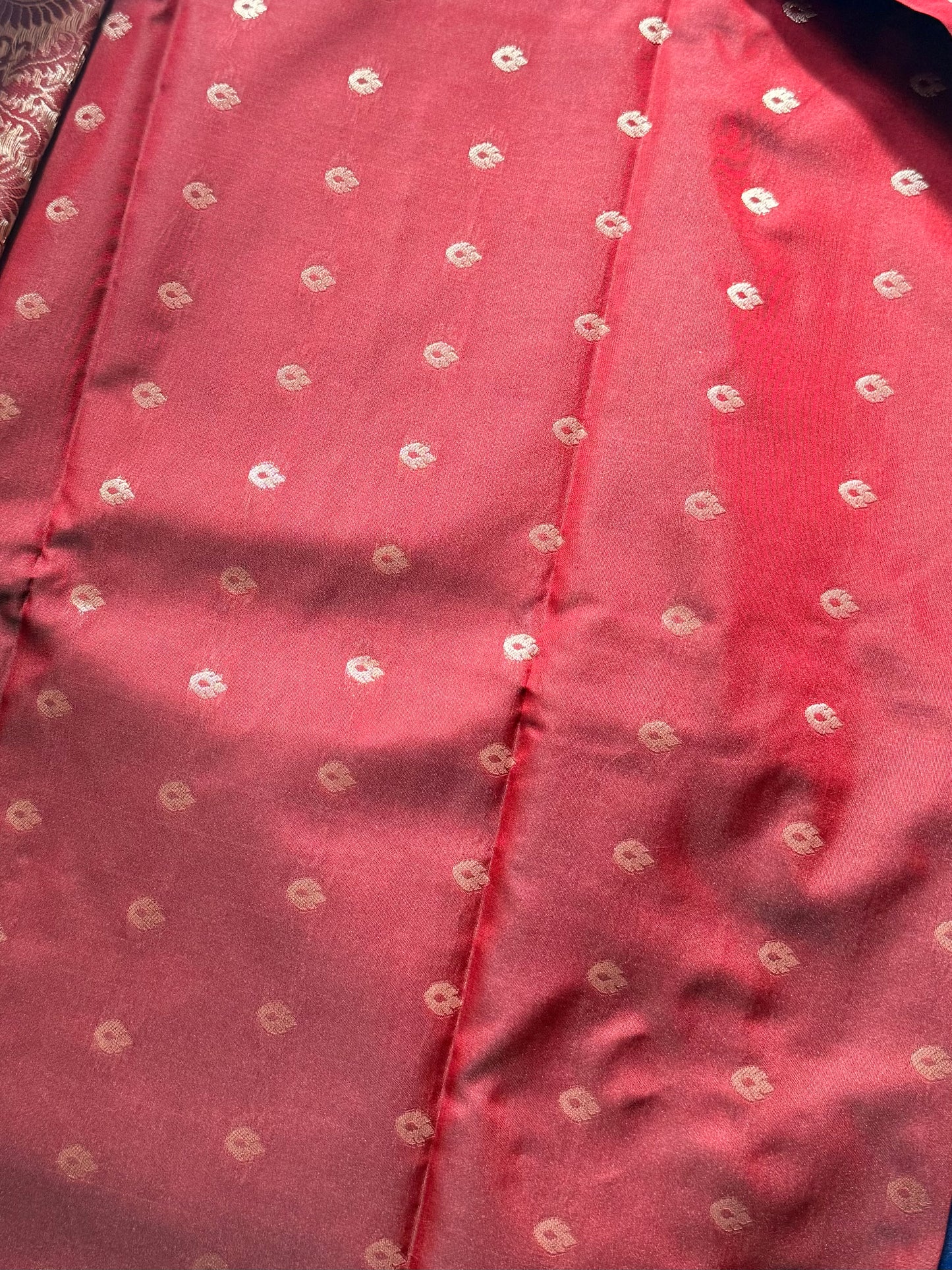 Thin border Semi silk saree
