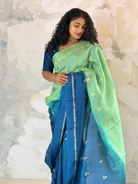 Semi Silk Banarasi saree