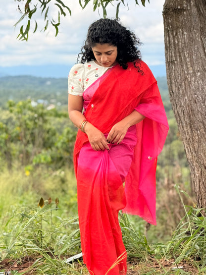 Super Net Kotta saree