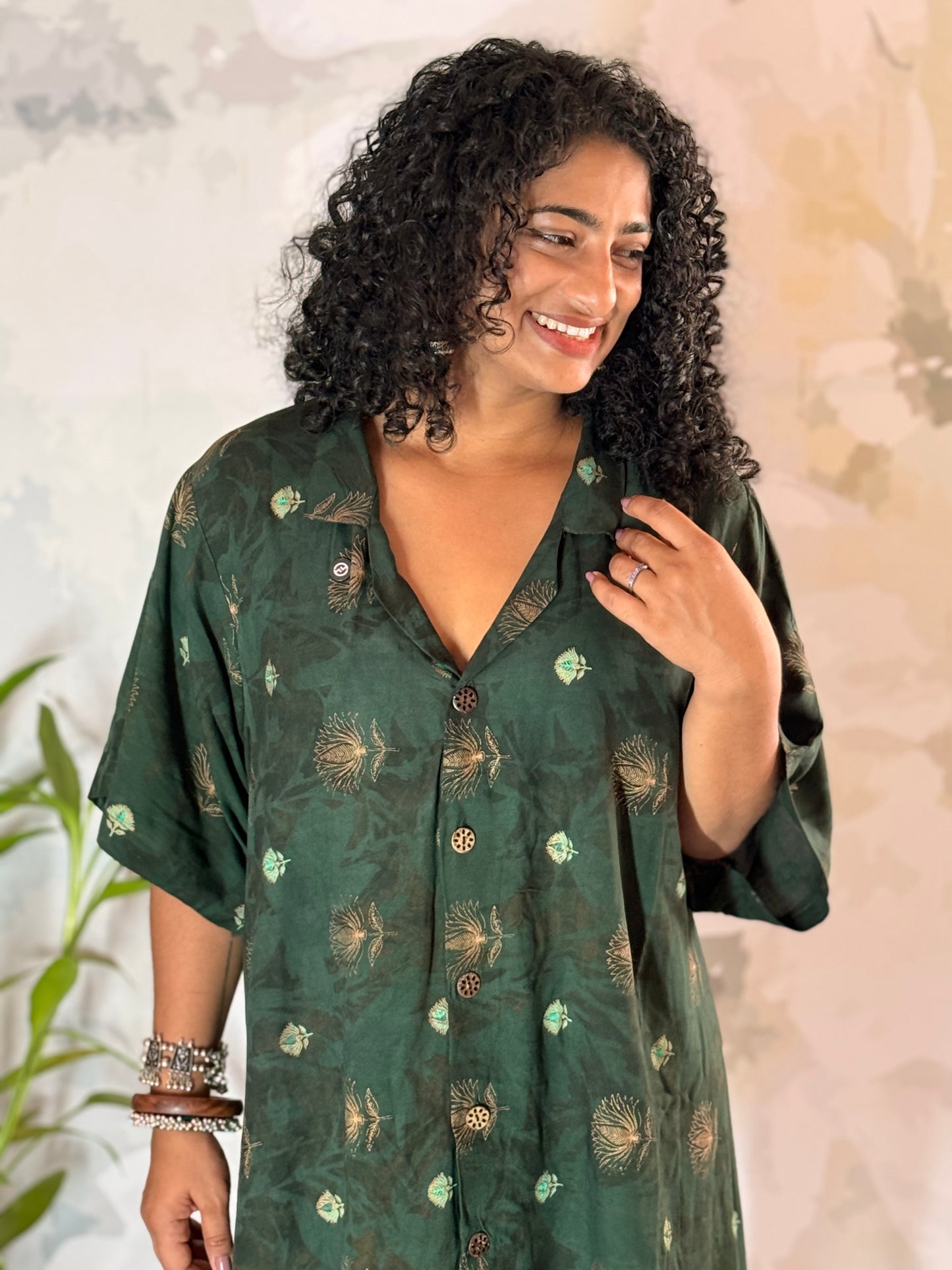 Ira Rayon Shirt dress