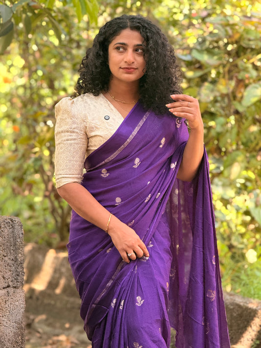 Semi Silk Banarasi saree