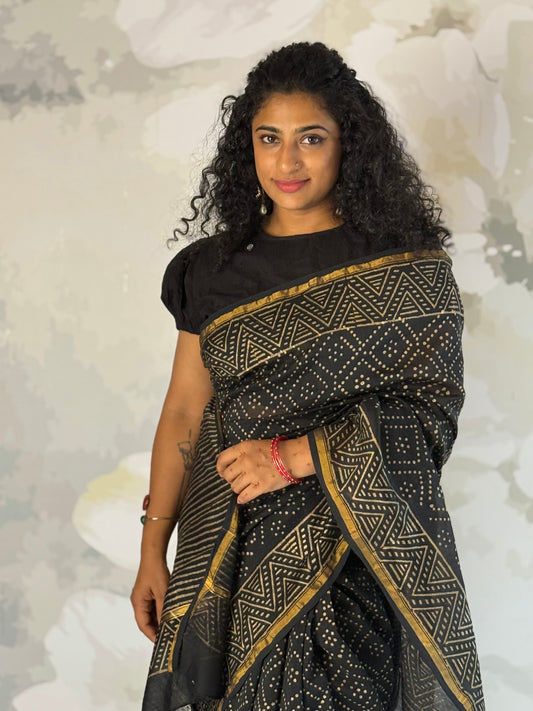 Terra Chanderi saree