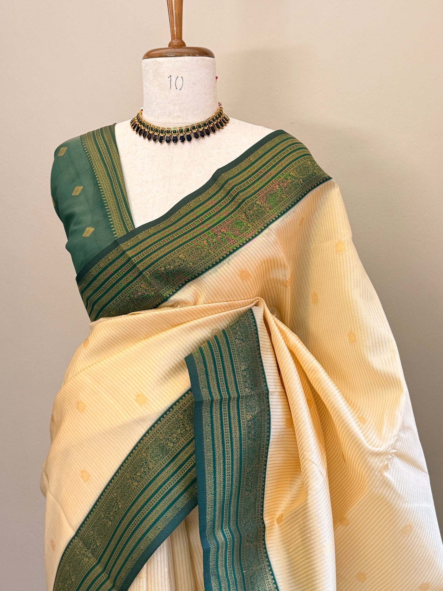 Semi Silk stripe saree