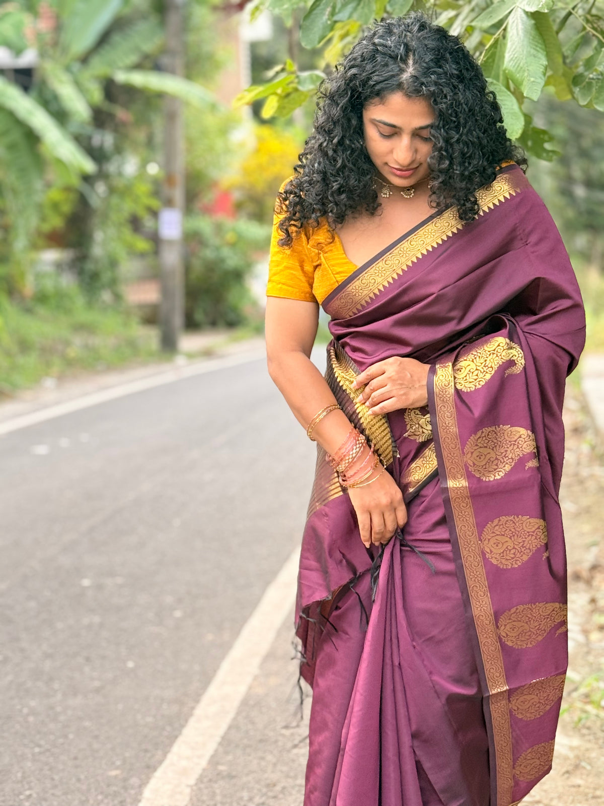 Paisley  saree
