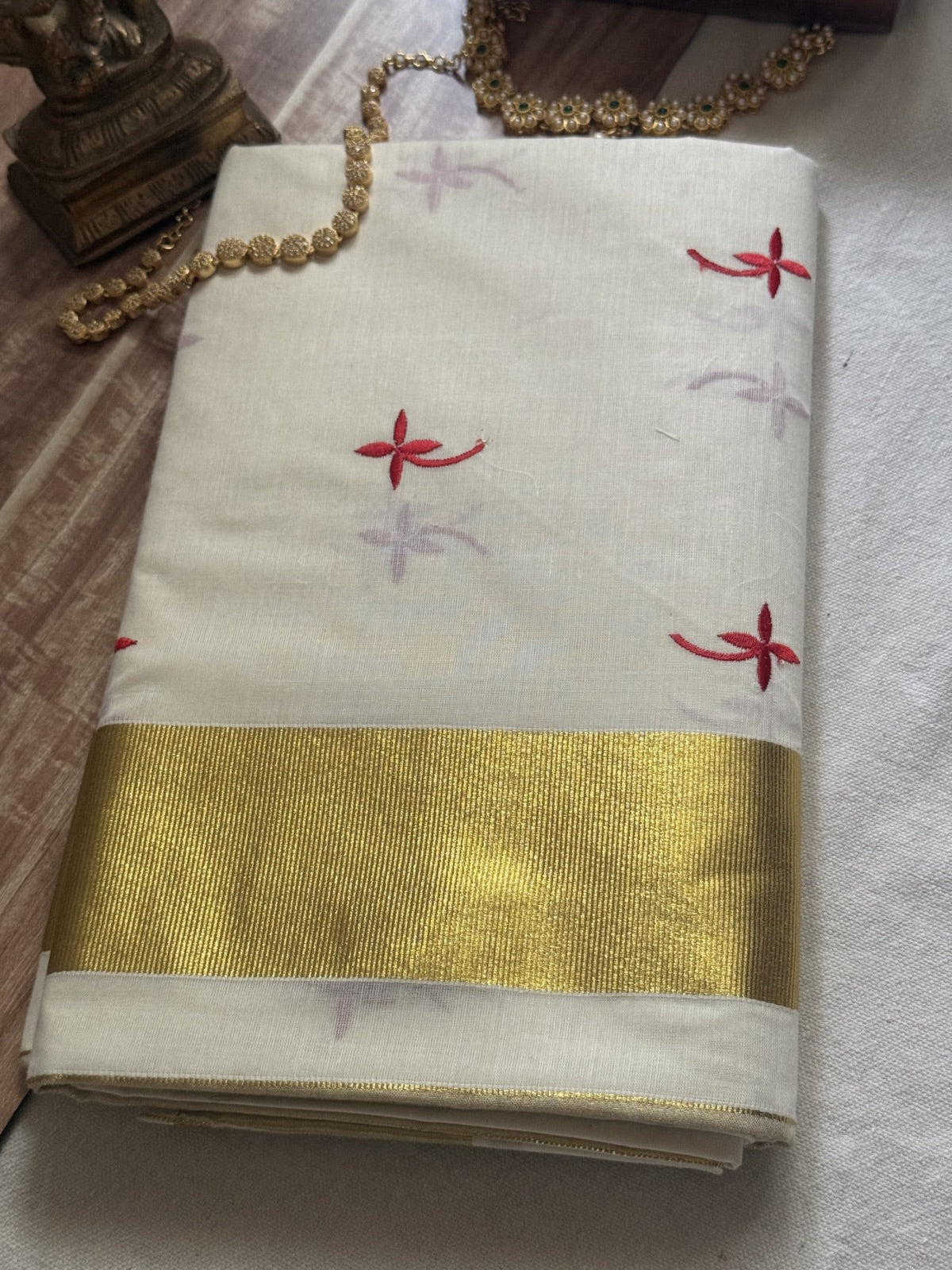 Zari Cotton saree