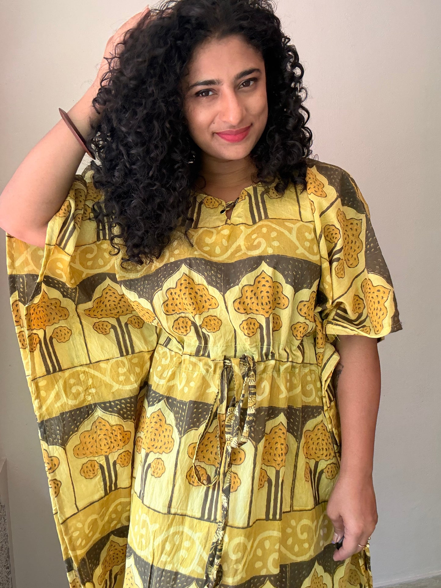 Ira Hand Blocked Kaftan