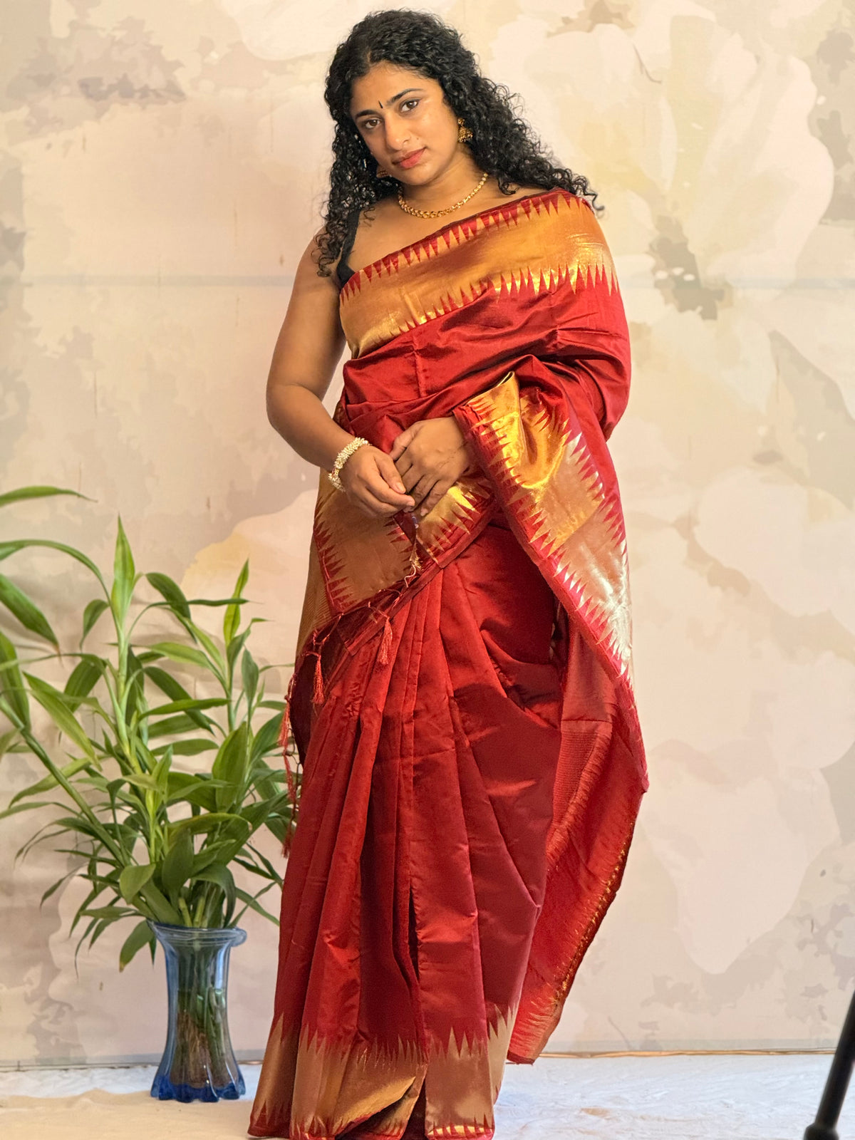 Semisilk saree