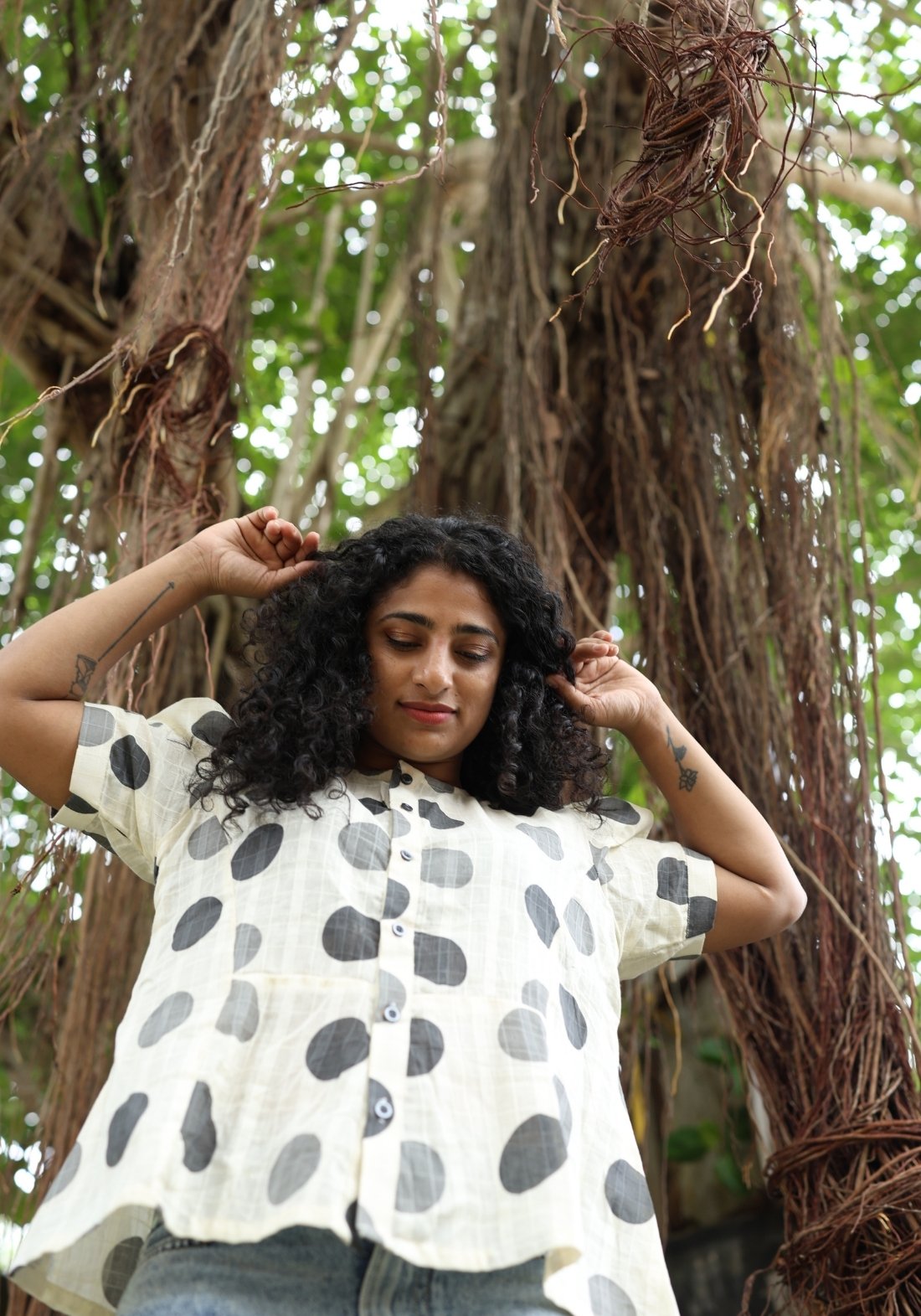Ira Cotton Check shirt