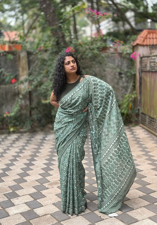 Terra cotton saree